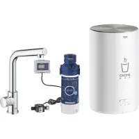 GROHE Red Mono M-Size – Spültisch-Standventil mit Boiler, chrom