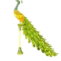 Fascinations Metall Erde ICONX - Pfau