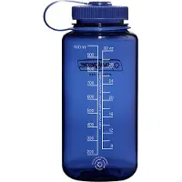 Nalgene Wasserflasche Wide Mouth 1000ml Denim