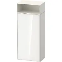 Duravit Halbhochschrank Zencha 40x24x96,1cm, 1 T, An li, Gl. we/we matt