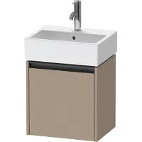Duravit Ketho.2 Wastafelonderkast 43,4x33,8x44 cm Mat Linnen
