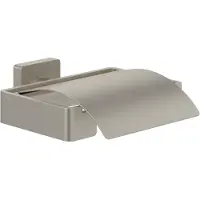Villeroy & Boch Elements - Striking Toilettenpapierhalter mit Deckel, 131 x 115 x 45 mm