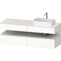 Duravit QA4778018220010 QAT KWTU WH Ek. 1600x550x600 Wß Hgl.