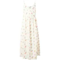 Pieces Emma Strap Ankle ärmelloses Langes Kleid