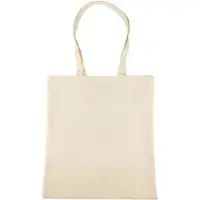 Idea-Home Einkaufstasche Kopenhaga 111376, natur, aus Baumwolle, faltbar, mit Henkeln, 38 x 42cm, 5 Stück
