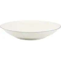 Vt wonen Teller vtwonen Pastateller White-Blue Line 25,5 cm (6er Set)