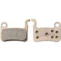 Shimano Ein Paar Fahrradbremsbeläge aus Metall und Feder mit Splint M06-MX