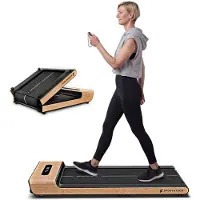 Sportstech WoodPad_Pro_LWD klappbar, 8 km/h, leise, App, bis 150 kg