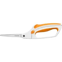 Fiskars EasyAction, 260 mm, Edelstahl, Orange, Weiß