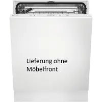 Electrolux KESD7315L, Voll integriert, Standardgröße (60 cm), Edelstahl, Schwarz, Tasten, LED