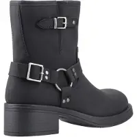 Rocket dog - "Nino" Biker Stiefel für Damen, Knöchelhoch (Schwarz)