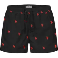 U.s. polo assn. . Herren Badeshorts mit Allover-Logo-Design