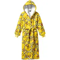 Mr. GUGU & Miss GO "Rubber Duck" Sherpa-Bademantel