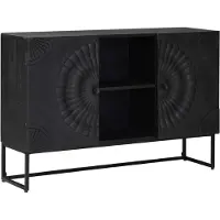 vidaXL Sideboard Schwarz 105 x 30 x 68 cm