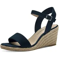 Tamaris Keilsandalette, Sommerschuh, Riemchensandale, mit verstellbarem Riemchen