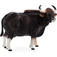 Mojo Fun Gaur Bull, 3 Jahr(e), Wildlife, Schwarz, Braun, Polyvinylchlorid (PVC)