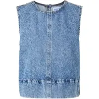 Pieces Pcsky Top | Blau | XL