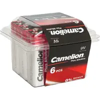 TOOL LAND 9V Plus Alkaline Block Batterien 6 Stück 9V/6LR61
