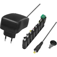 Logilink PA0198, Drinnen, AC, 12 V, 2 A, 1,45 m, Schwarz