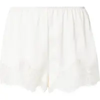 Hunkemoller Valerie Satin-Shorts Weiß