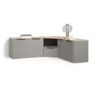 Livinity Wohnwand Piave Greige 3 Teile, Model 58854
