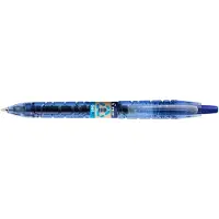 Pilot Pen B2P Gel, Retractable gel pen, Blue, Blue, Transparent, Plastic, Medium, 0.32 mm