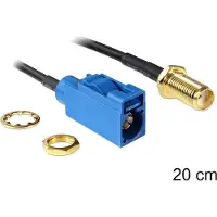 DeLOCK HF-Antennenkabel RG-174, 20cm