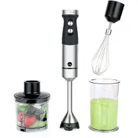 Wilfa FUSION 1000, Pürierstab, 0,7 l, 1000 W, Schwarz, Stahl