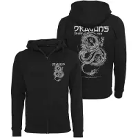 Mister tee Kapuzenpullover "Herren Dragons Never Die Heavy Zip Hoody" 1