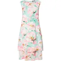Betty Barclay Chiffonkleid "Damen mit Bindegürtel" Ohne Tasche