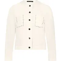 Betty Barclay Blazer-Jacke mit Knöpfen in Grau Beige | Gr.: 40