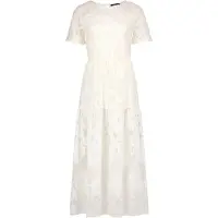 Zero Maxikleid kurzarm in Eggnog | Gr.: 40
