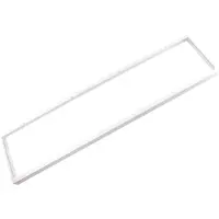 Luxula LED-Panel Aufbaurahmen LX0716, 120x30 cm, steckbar, weiß