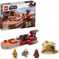 LEGO 75271 Star Wars Luke Skywalkers Landspeeder Bauset mit Java Minifigur, Serie Eine e Hoffnug Serie