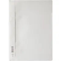 Durable Sichthefter, DIN A4, Polypropylen, 50 Stück, weiß