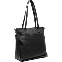 The Chesterfield Brand Schultertasche mit Laptopfach Mosel Shopper Black schwarz