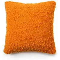 Tom Dixon Bobble Kissen 45x45 Ochre - , Orange, Stoff / Textil