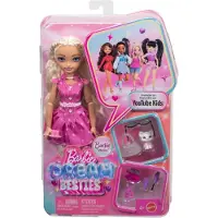 Barbie Dream Besties „Malibu“ Puppe und Accessoires, bewegliche Modepuppe und thematische Teile, Modepuppe, Weiblich, 4 Jahr(e), 298 mm, Mehrfarbig