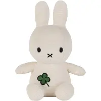 Bon Ton Toys Kuscheltier- Miffy Four Leaf Clover - Offwhite - 18 cm | Alles Ansehen