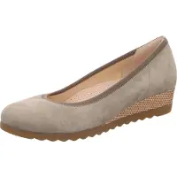 Gabor Pumps, Absatz bis 45 mm in beige, Gr. 4