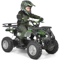 HECHT 56100 Kinder Elektro Quad bis 25km/h 1000W bis 65kg Tragkraft 36V 12Ah Akku 8-15h Ladezeit