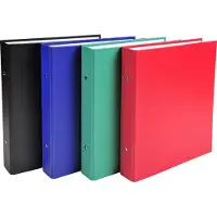 Exacompta 620E 20x Ringbuch Exac 2R 2.5cm 17x22cm PP Ast - Farben sortiert