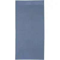 Kleine wolke Duschtuch "Bao, Größe 70/140 cm", blau (mare), B:70cm L:140cm, Frottier, Frottier, Handtücher, Duschtuch, Uni Farben, Bordüre an der Oberseite