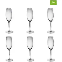 Excelsa Set Mit 6 flöten Alba Glas 21 cl transparent