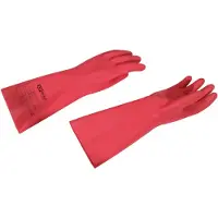 Ks Tools Elektriker-Schutzhandschuh mit Schutzisolierung, Größe 9, rot ( 117.1756 )
