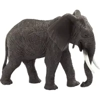 Small Foot African Elephant, 3 Jahr(e), Wildlife, Grau, Weiß, Polyvinylchlorid (PVC)