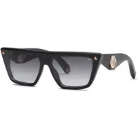 Philipp Plein SPP177 Nero lucido 58/15/140 Damen Sonnenbrillen