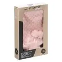 Giftdeco Wasserbeutel 1.8l rosa Haarabdeckung