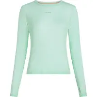 Icebreaker Damen Unterhemden ku.Arm Da Merino Blend 75 Cool-Lite Featherlight LS Crewe