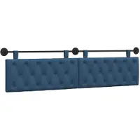Syfax Hängendes Kopfteil Blau Stoff
